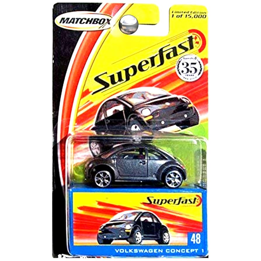 Amazon.com: Matchbox 2004 Superfast Concept 1 Volkswagen